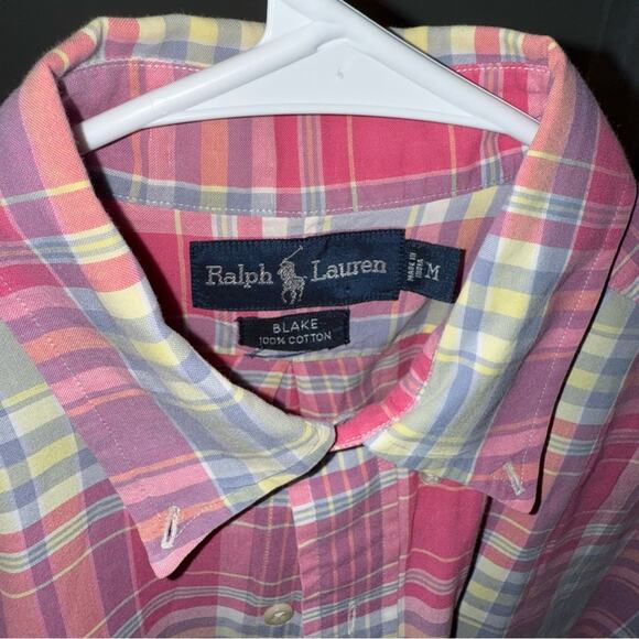 Ralph Lauren Blake Button Down Plaid Shirt - Picture 3 of 4